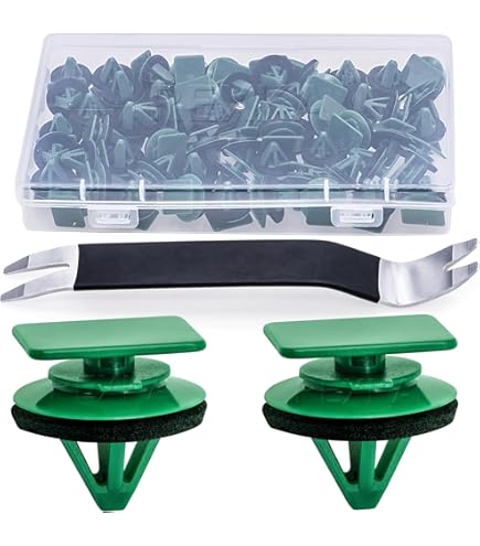 Amazon.com: Rexka 20pcs Rocker Panel Molding Clip for Mazda KD53